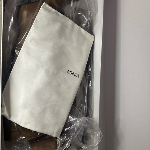 VINCE Over-the-Knee boots, cognac, size 9 - Picture 12 of 14